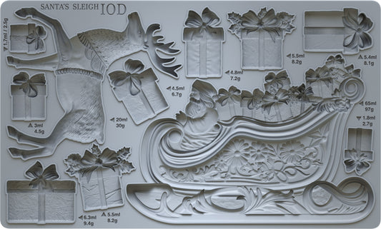 SANTA'S SLEIGH 6X10 IOD MOULD™