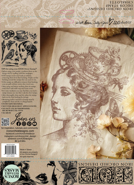 CHARLOTTE 12X12 IOD STAMP™