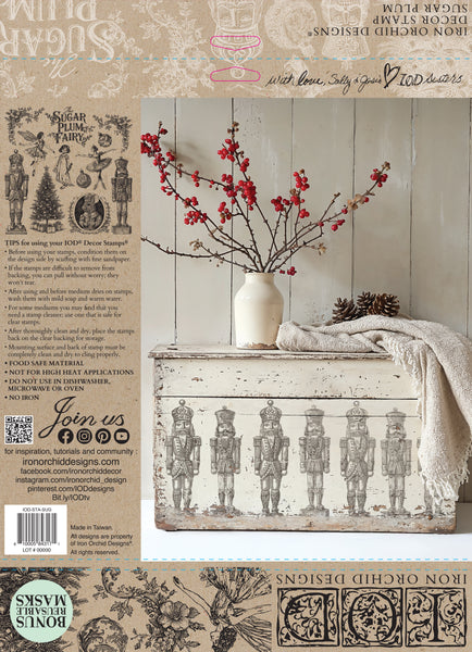 Sugar Plum 12x12 IOD Stamp™