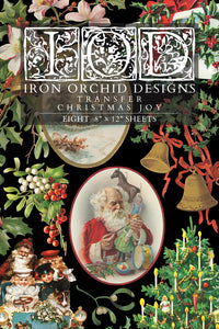 Christmas Joy IOD Transfer 8x12 Pad™