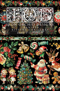 KITSCHY CHRISTMAS IOD TRANSFER 8X12 PAD™