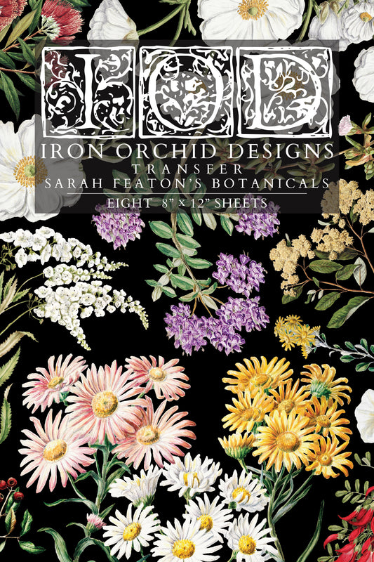 Sarah Featon’s Botanicals IOD Transfer 8x12 Pad™