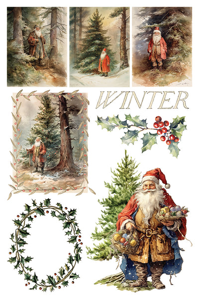 Santa's Hollow IOD Transfer 8x12 Pad™
