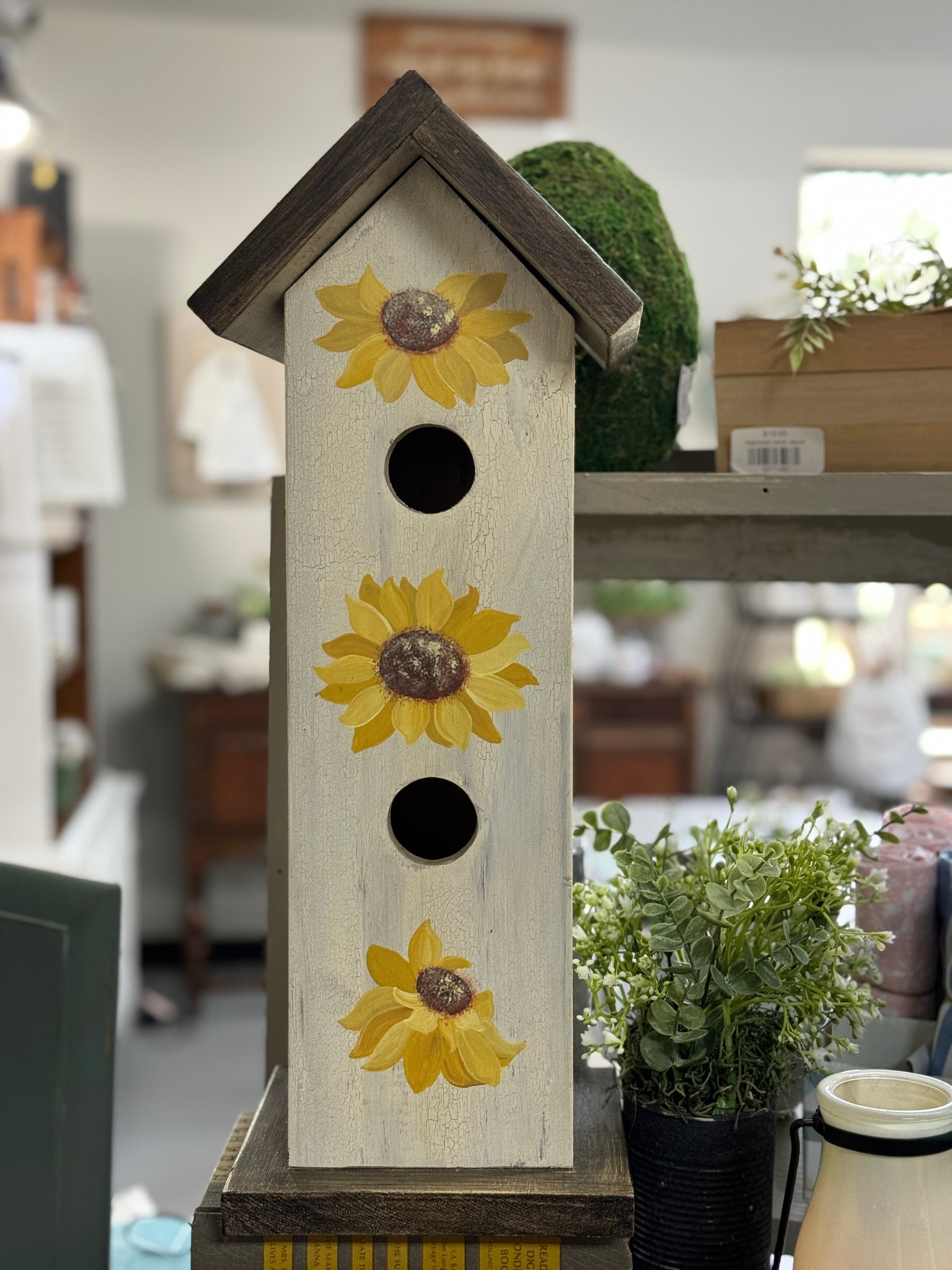 Handpainted Vintage Birdhouse