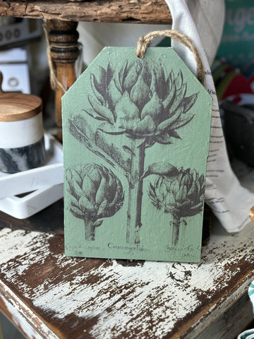 Wooden Rustic Tag
