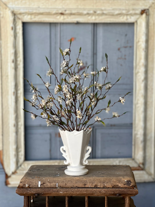Fall Bliss Buds Bush | 13" | Cream
