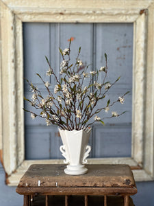 Fall Bliss Buds Bush | 13" | Cream