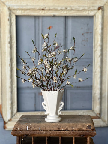 Fall Bliss Buds Bush | 13" | Cream