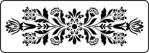 Folk Floral Swag | JRV Stencils