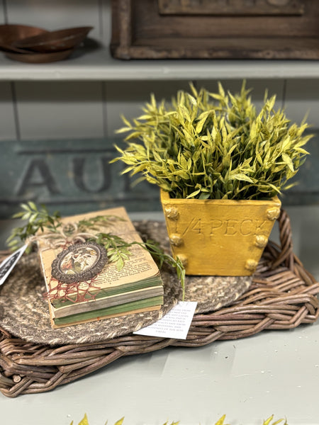 Autumn Harvest Bucket Decor