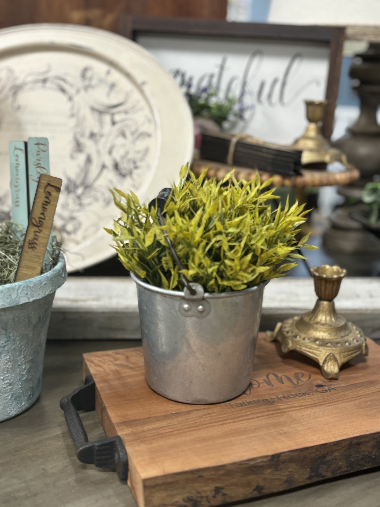 Vintage Metal Pot