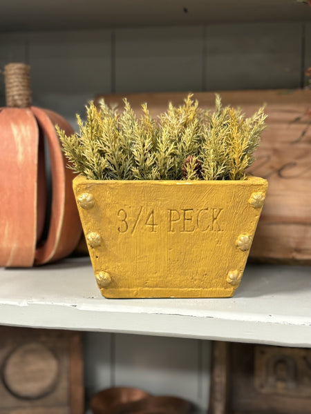 Autumn Harvest Bucket Decor