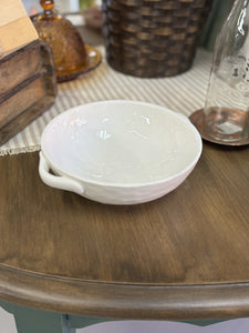 Small Ceramic Bowl with Handles