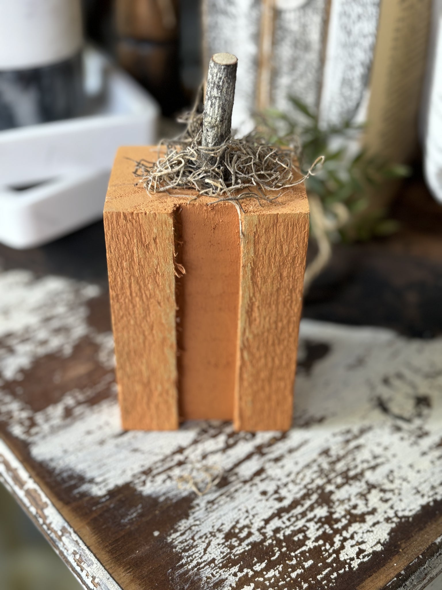 Small Rustic Pumpkin