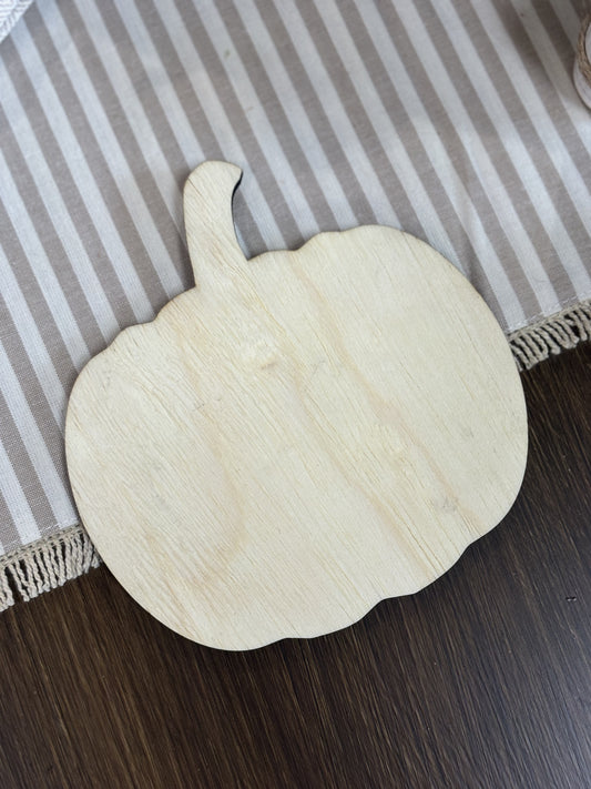 Set of 3 | Mini Wooden Pumpkin Blanks