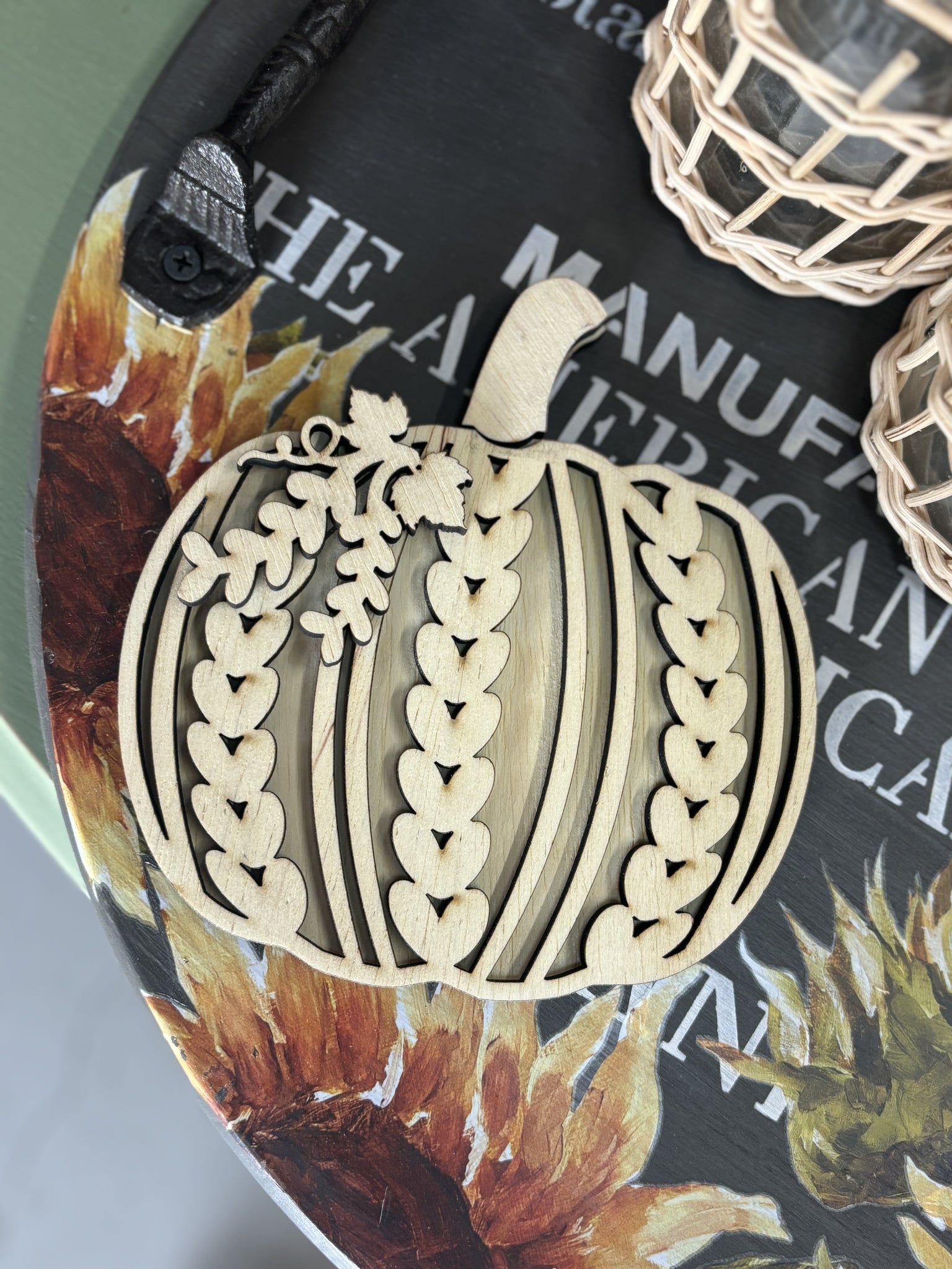 Set of 3 | Wooden Mini Sweater Pumpkin Blanks