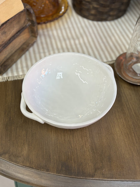Small Ceramic Bowl with Handles