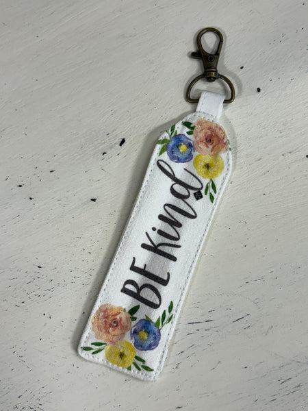 Fabric Keychain - Encouraging Words