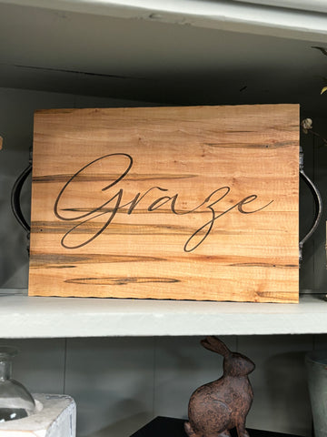 "Graze" Engraved Board