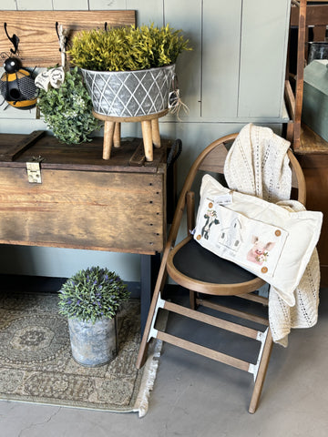 Antique Wooden Folding Chairs (2 AVAILABLE)