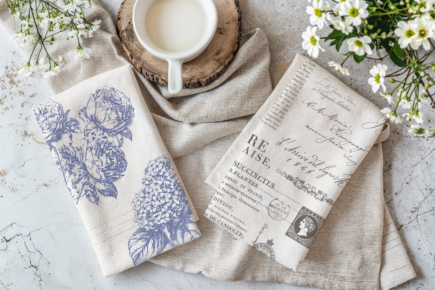 GARDEN BOUQUET 12X12 IOD STAMP™