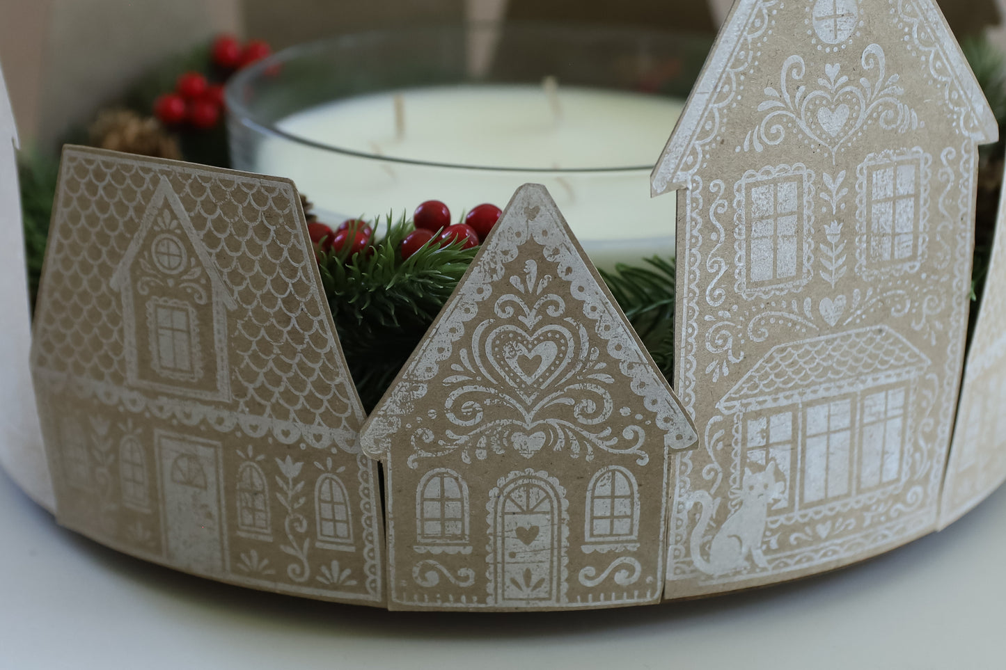 Gingerbread Lane 12x12 IOD Stamp™