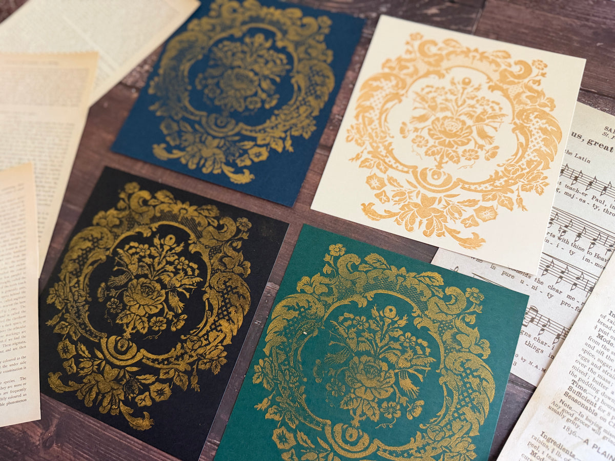 Gold Shimmer IOD Decor Ink