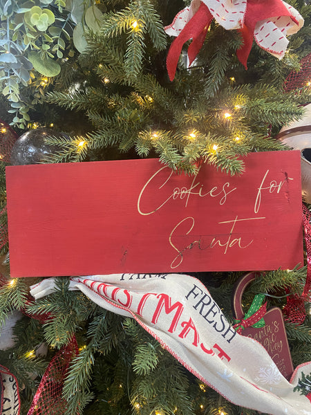 Cookies for Santa Board