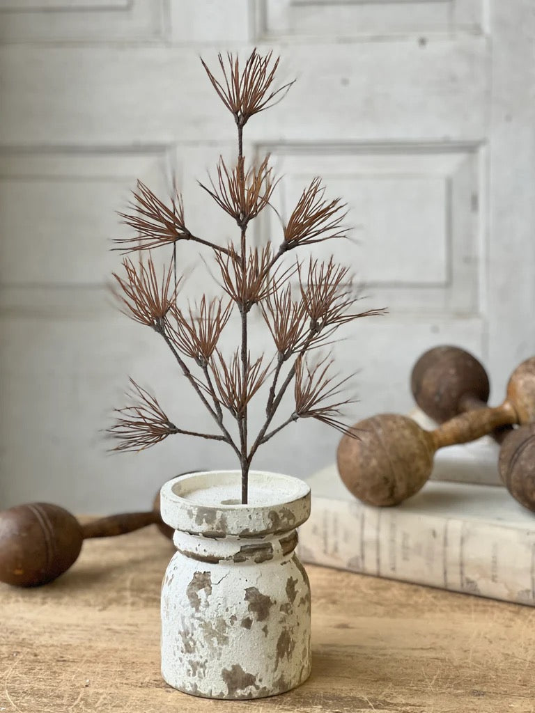 19" Tussock Grass Spray | Umber