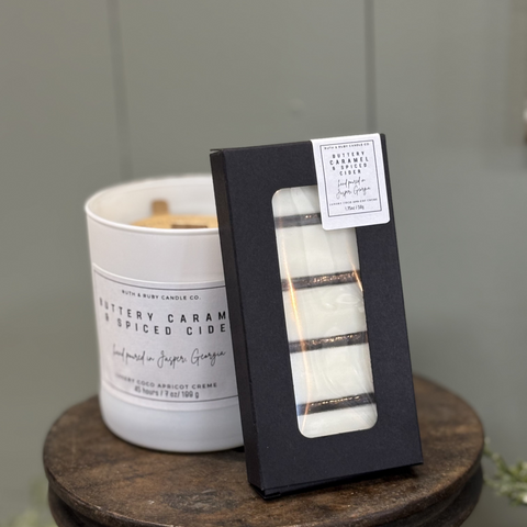 Buttery Caramel & Spiced Cider - Coco Apricot Cream Wax Melt
