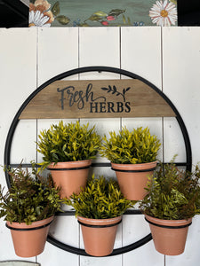 Freash Herbs planter