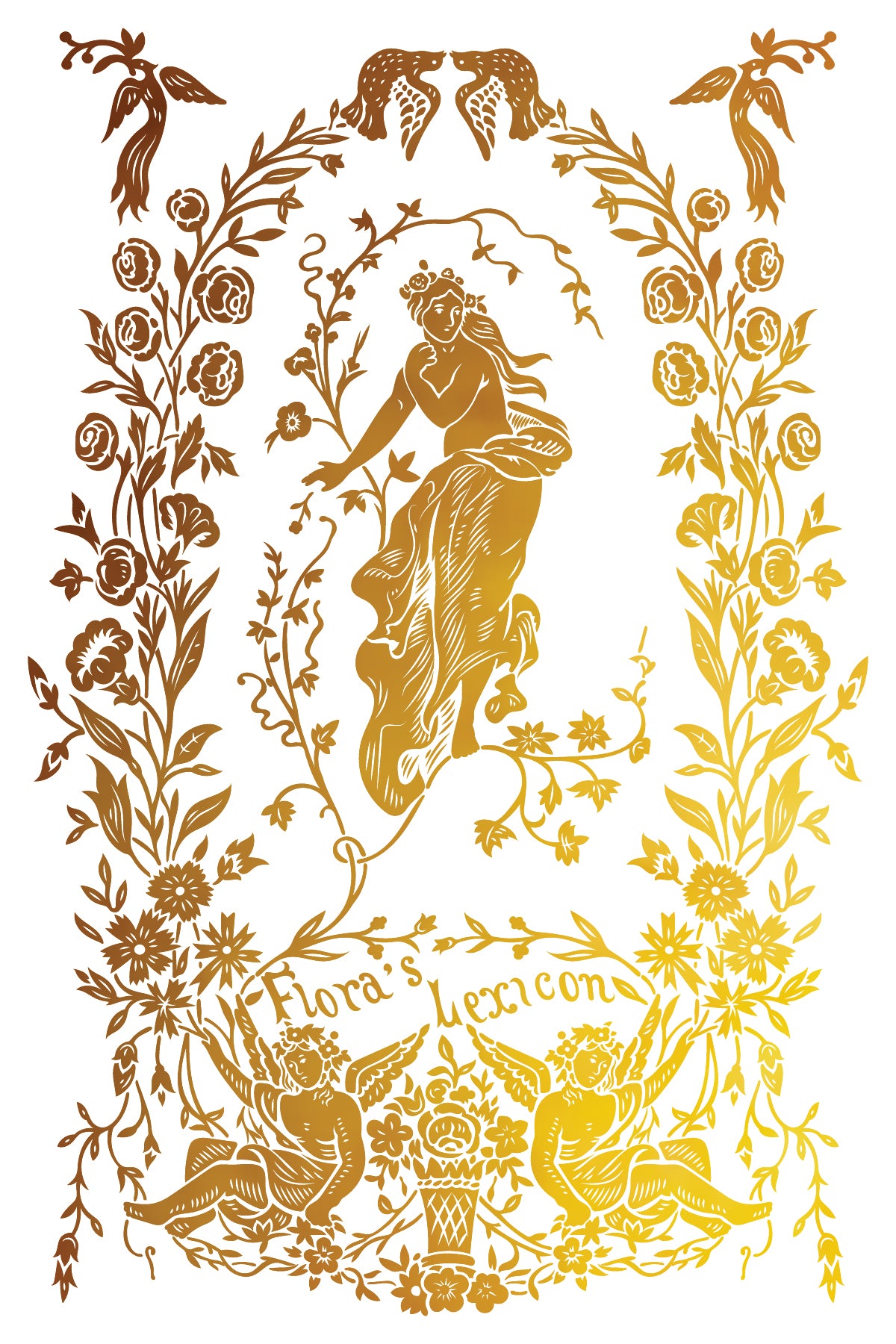 Athenæum IOD Transfer | 8 Pages | 8” x 12” | Gold & Silver