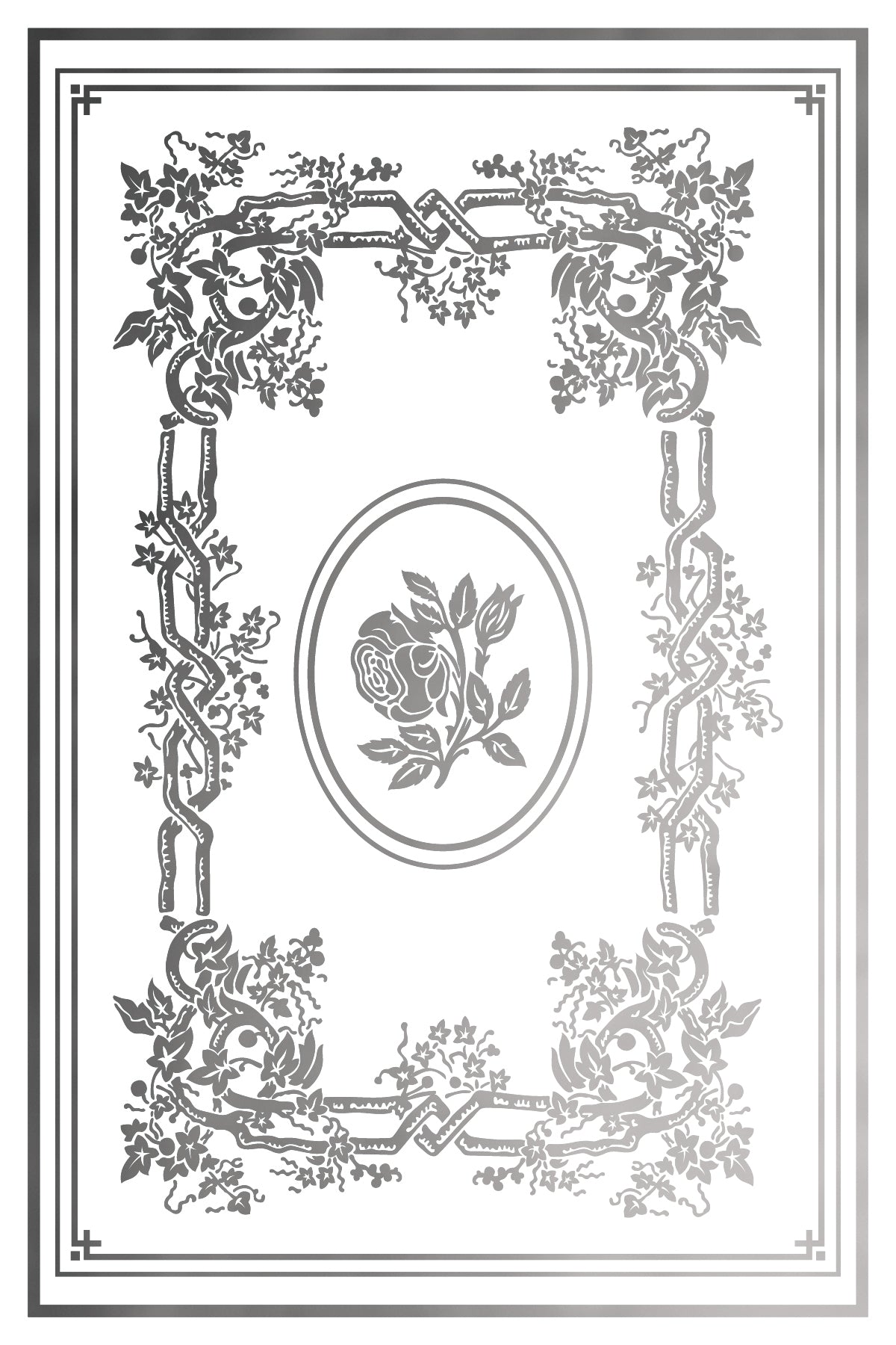 Athenæum IOD Transfer | 8 Pages | 8” x 12” | Gold & Silver