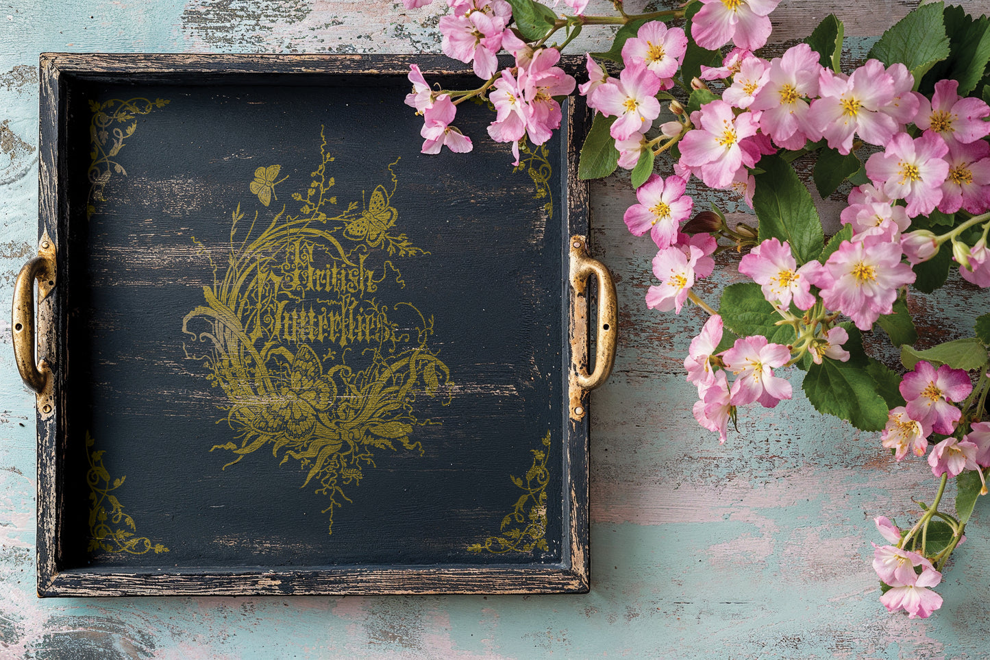 Athenæum IOD Transfer | 8 Pages | 8” x 12” | Gold & Silver