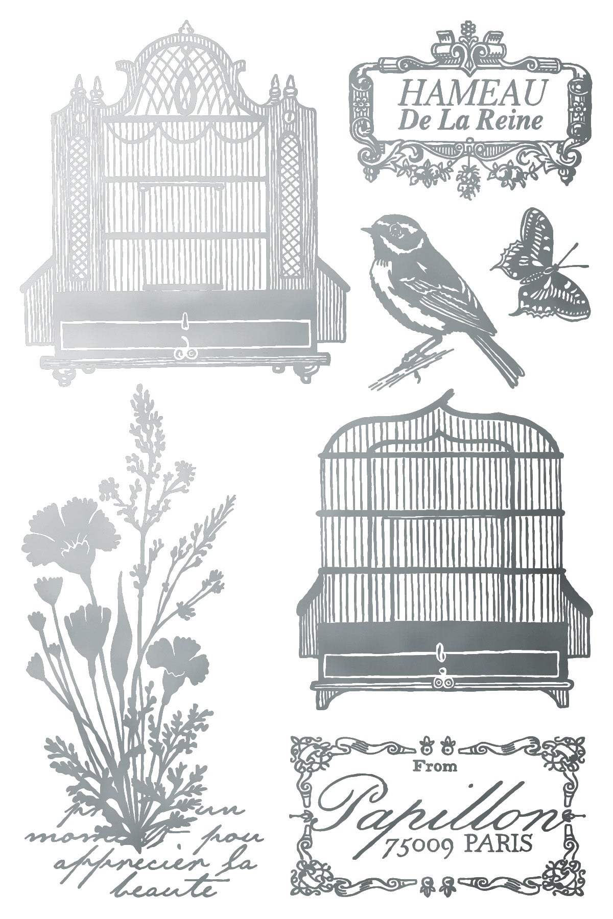 Papillon IOD Foil Transfer 8x12 Pad™