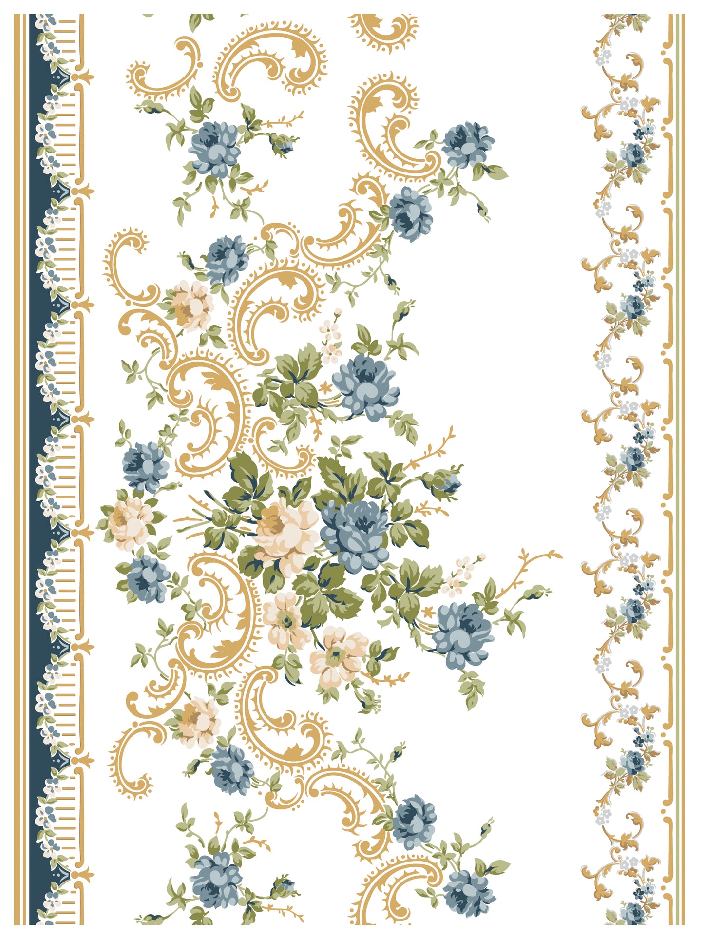Alfred Peats & Co IOD Paint Inlay | 8 Pages | 12” x 16” |