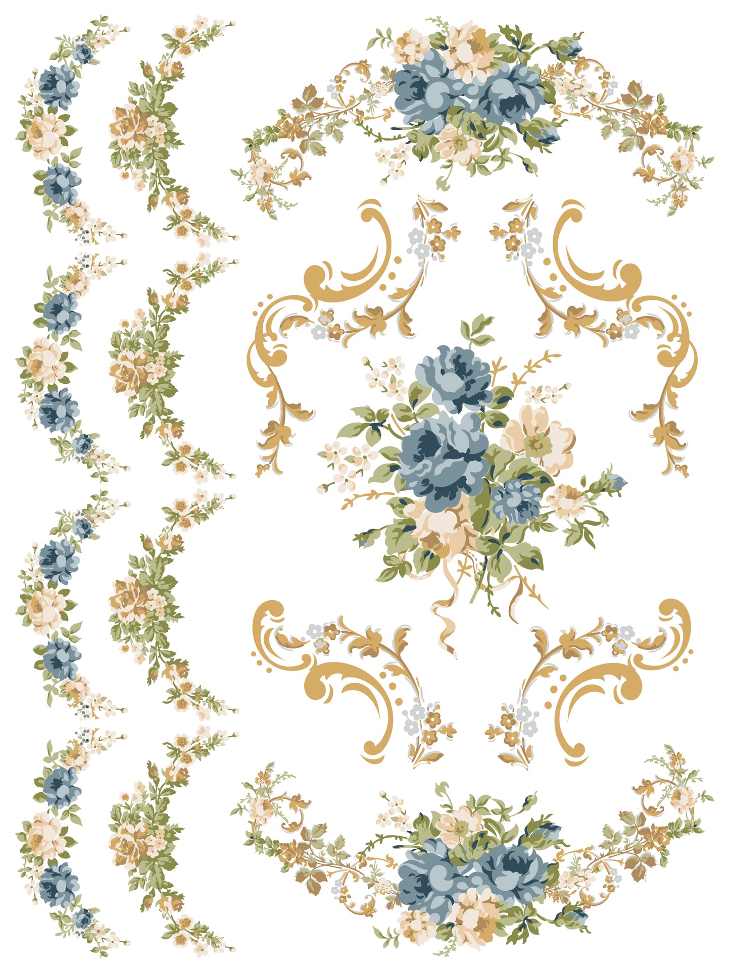 Alfred Peats & Co IOD Paint Inlay | 8 Pages | 12” x 16” |