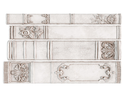 Bookish IOD Mould | 6” x 10”