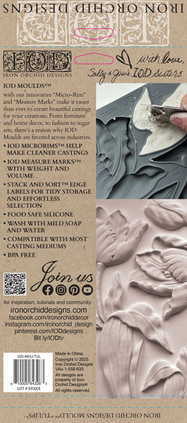 Tulips 6x10 IOD Mould™