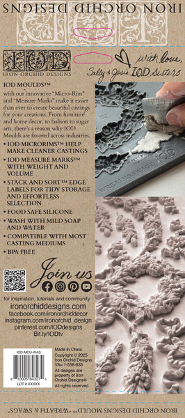 Wreath & Swags 6x10 IOD Mould™