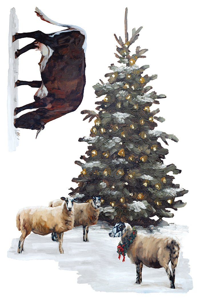 A Cotswold Christmas IOD Transfer 8x12 Pad™