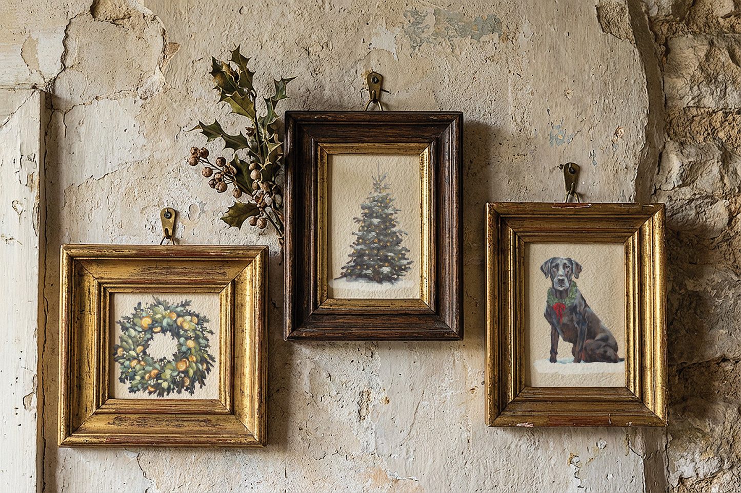 A Cotswold Christmas IOD Transfer 8x12 Pad™
