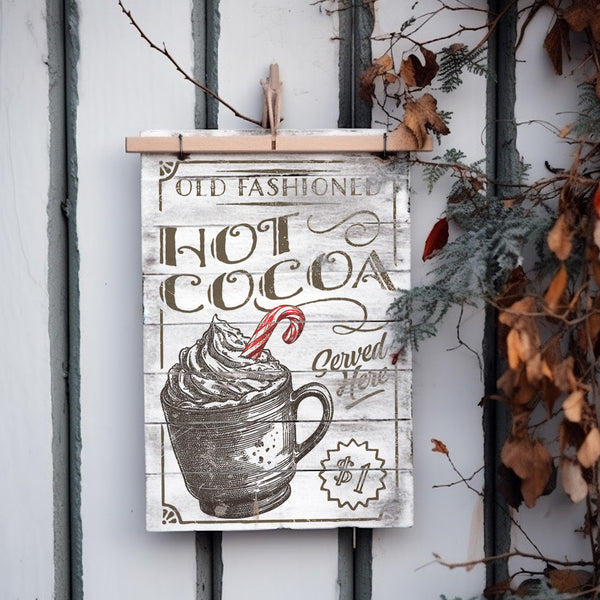 CANDY CANE COTTAGE 8x12 TRANSFER PAD