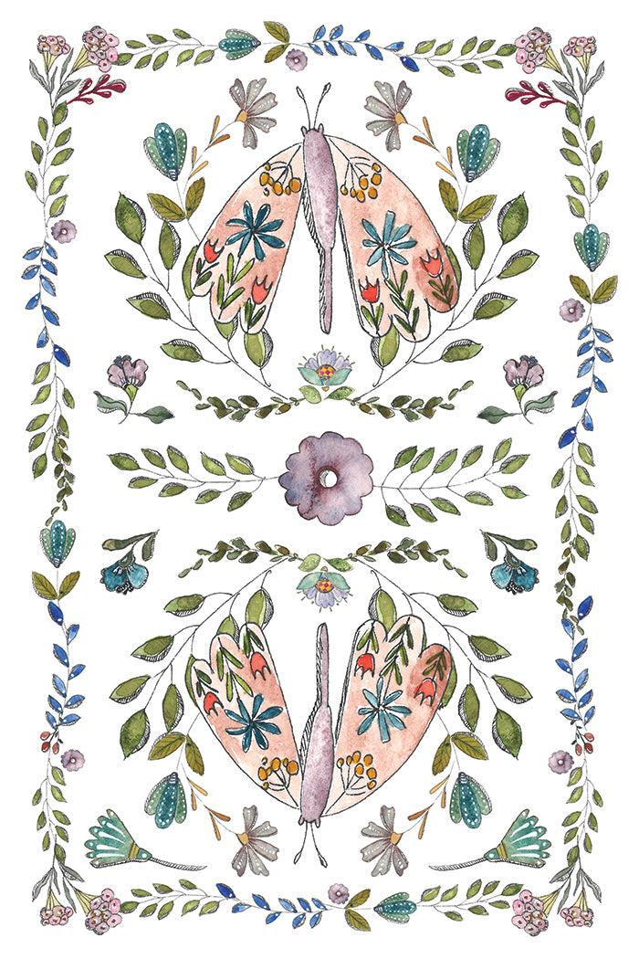 Fern Fables IOD Transfer | 8 Pages | 8” x 12” |