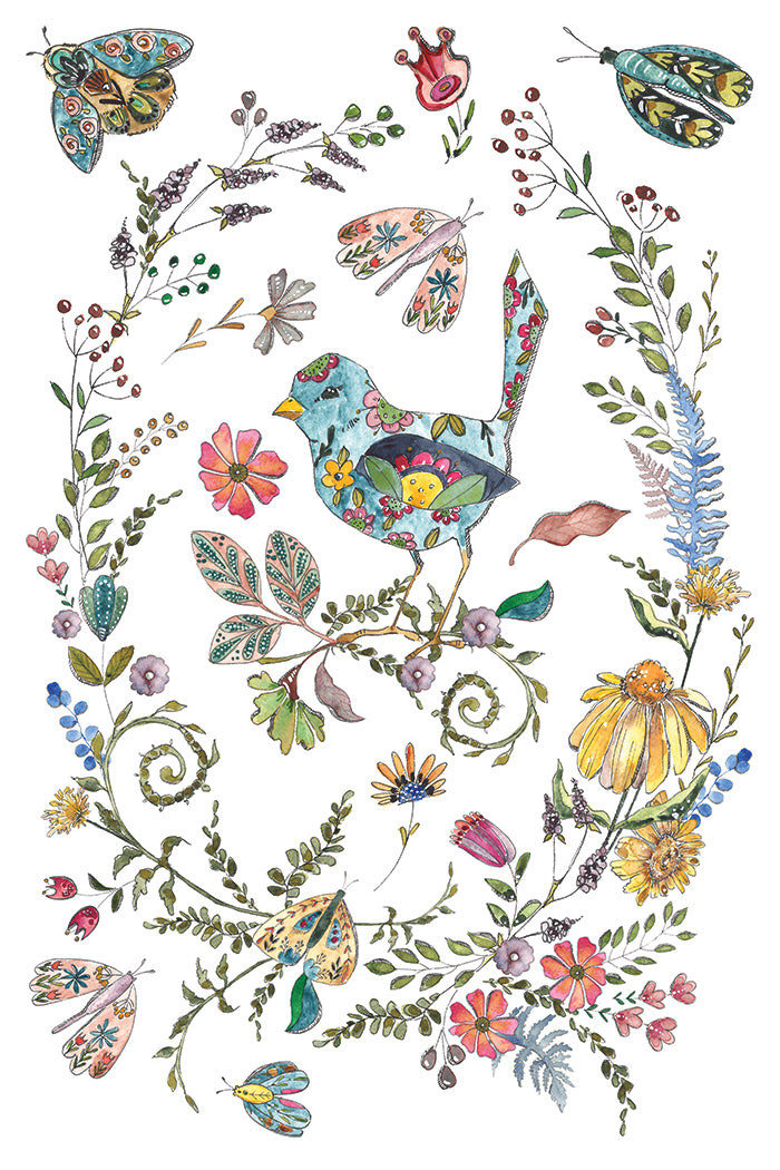 Fern Fables IOD Transfer | 8 Pages | 8” x 12” |