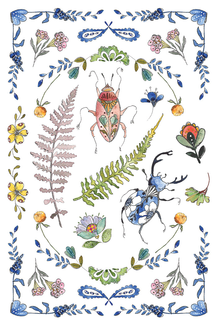 Fern Fables IOD Transfer | 8 Pages | 8” x 12” |