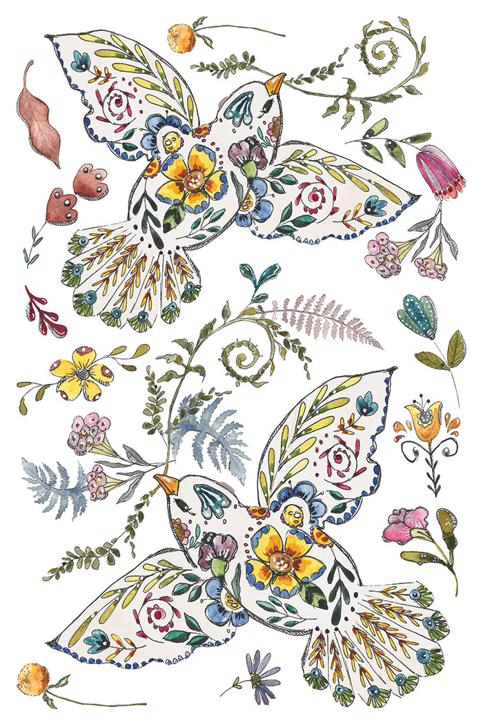 Fern Fables IOD Transfer | 8 Pages | 8” x 12” |