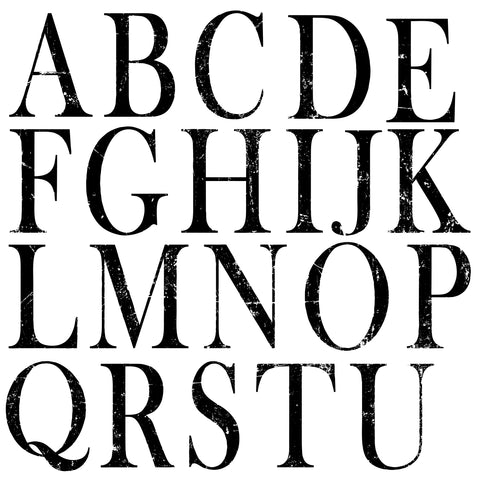Typesetting 12×12 DECOR STAMPS™