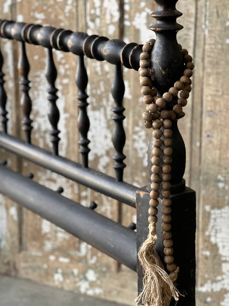 Bead Garland w/ Tassel | 59" | Natural