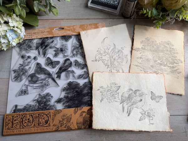 Meadowlark 12x12 IOD Stamp™